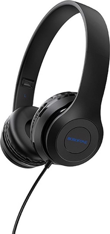 Borofone BO5 Star Ενσύρματα On Ear Ακουστικά Μαύρα