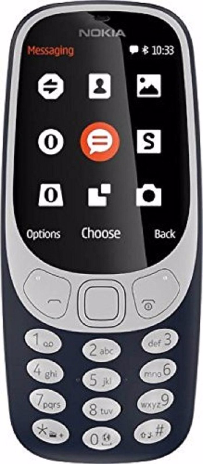 Nokia 3310 2017 Dual SIM (16MB) Kinito me Koumpia (Anglika) Blue