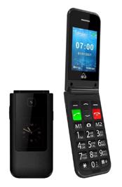 Powertech Sentry Dual II Single SIM Kinito me Megla Koumpia Mavro
