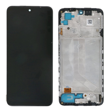 Οθόνη OEM με Μηχανισμό Αφής και Πλαίσιο για Redmi Note 10S (Μαύρο)
