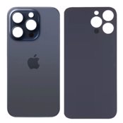  Kapaki OEM Batarias Blue Titanium ga iPhone 15 Pro Max 