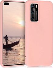 Silicone soft feeling Back Cover ga Huawei P40 Pro Roz