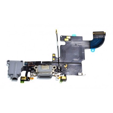 Επαφη φορτισης Iphone 6s με μικροφωνο και επαφη ακουστικων γκρι