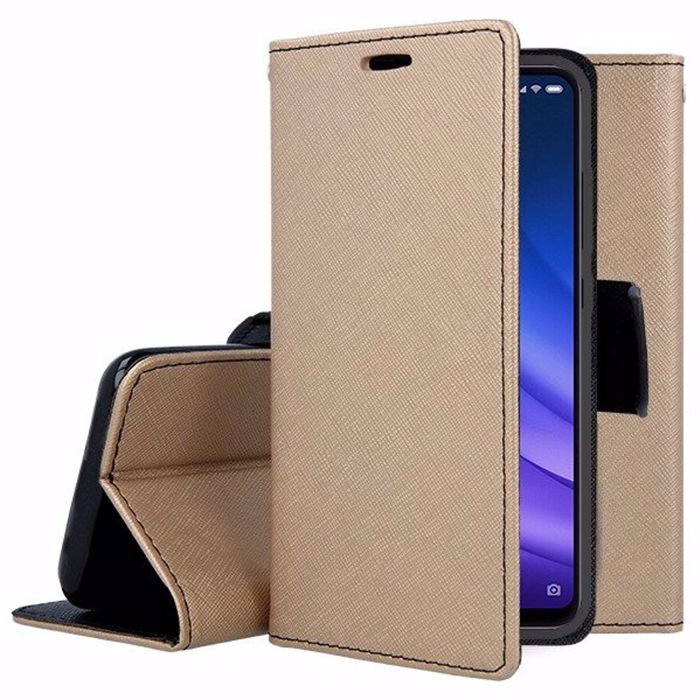 Thiki Portofoli me dunatotita Stand Gold / Black Samsung S20 Plus 