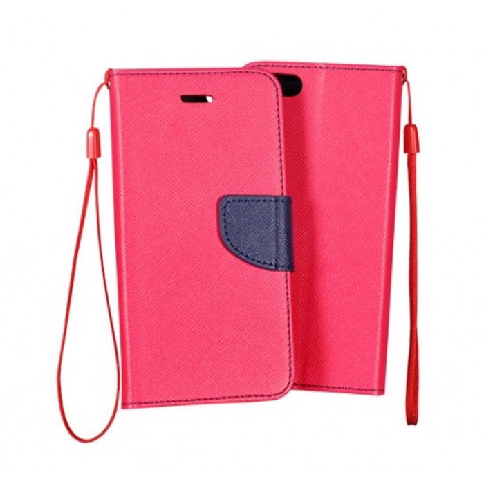 Fancy Book case for Huawei P10 lite pink navy