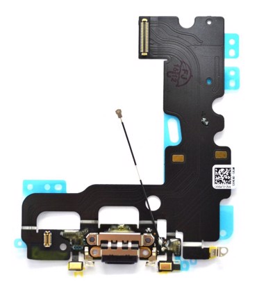 Επαφή Φόρτισης Apple iPhone 7 με Μικρόφωνο Μαύρο