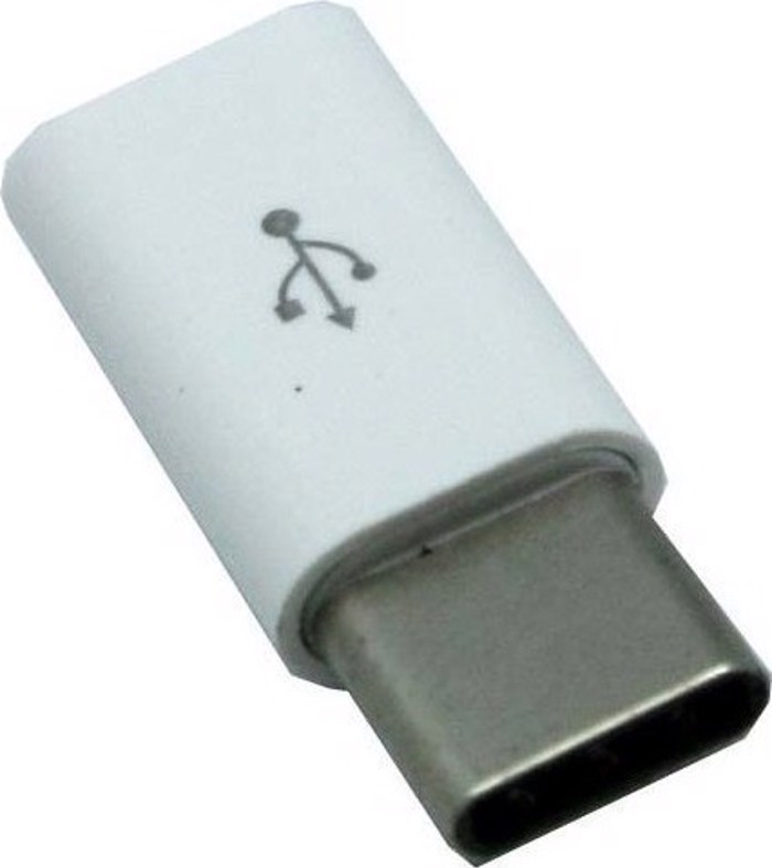 OEM USB-C male - micro USB female White