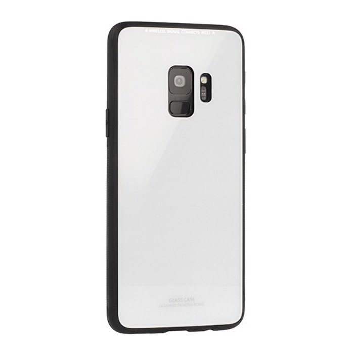 GLASS Case - Sam A600 Galaxy A6 2018 Biały