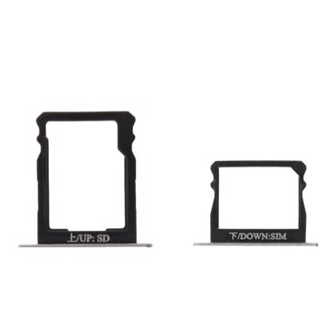 Βάση Κάρτας Sim/Μνήμης Huawei P8 Μαύρο