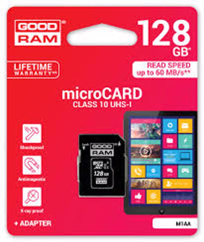 GoodRam Micro SD 128GB Class 10