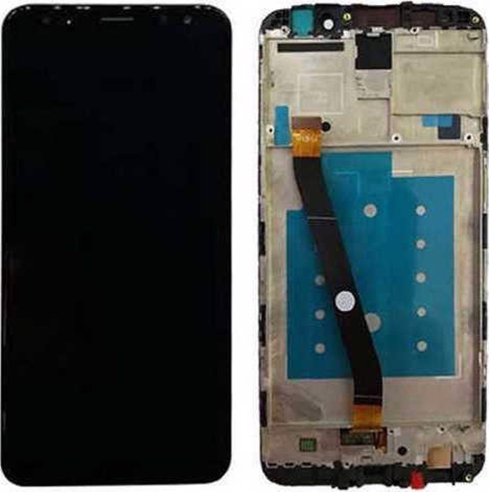 Othoni & Mixanismos Afis Huawei Mate 10 Lite Mavro me Plaisio