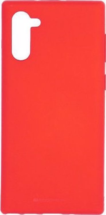Θήκη Mercury Silicon Cover Soft touch/feeling Samsung Galaxy Note 10 N970 Red