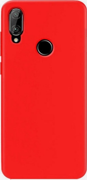 Thiki Xiaomi Redmi Note 7 Silikonis Kokkini Vennus Real Smooth Silicone Case Red 