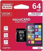 GoodRam Micro SD 64GB Class 10