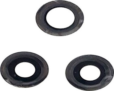 Τζαμάκι κάμερας (camera lens) για Apple iPhone 11 - Χρώμα: Μαύρο