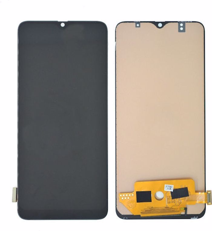 Othoni OLED me Mixanismo Afis ga Samsung Galaxy A70/A705F (Mavro)