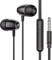Borofone BM57 Platinum In-ear Handsfree me Busma 3.5mm Mavro
