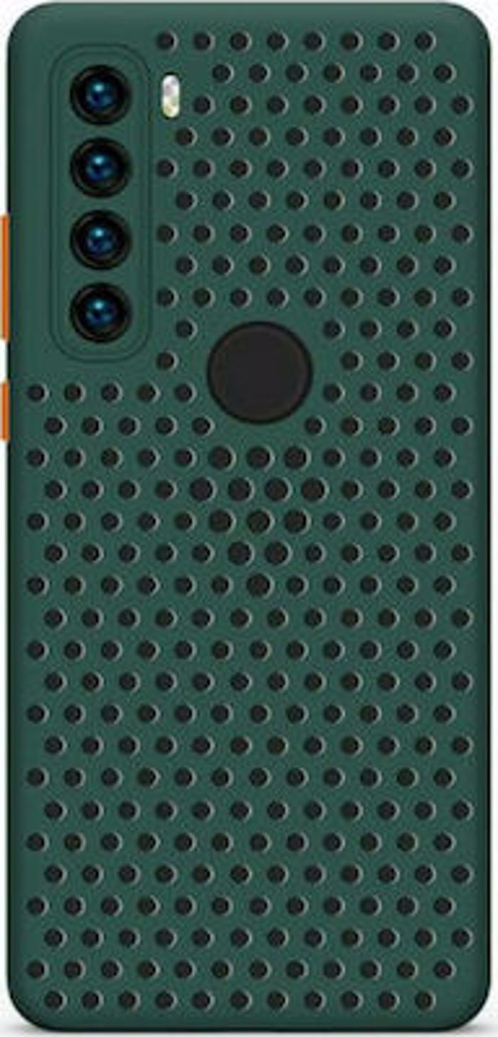 Breath Colored Buttons TPU Case Thiki me Opes Green Xiaomi Redmi Note 8T