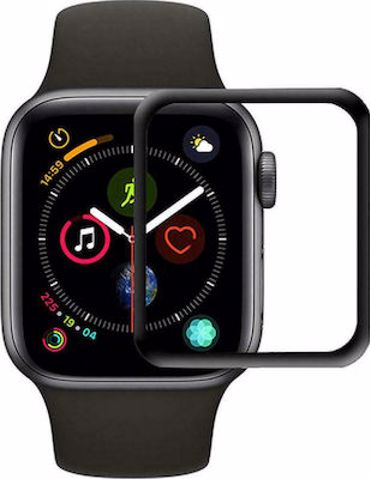 Tempered Glass Μαύρο Apple Watch 44mm