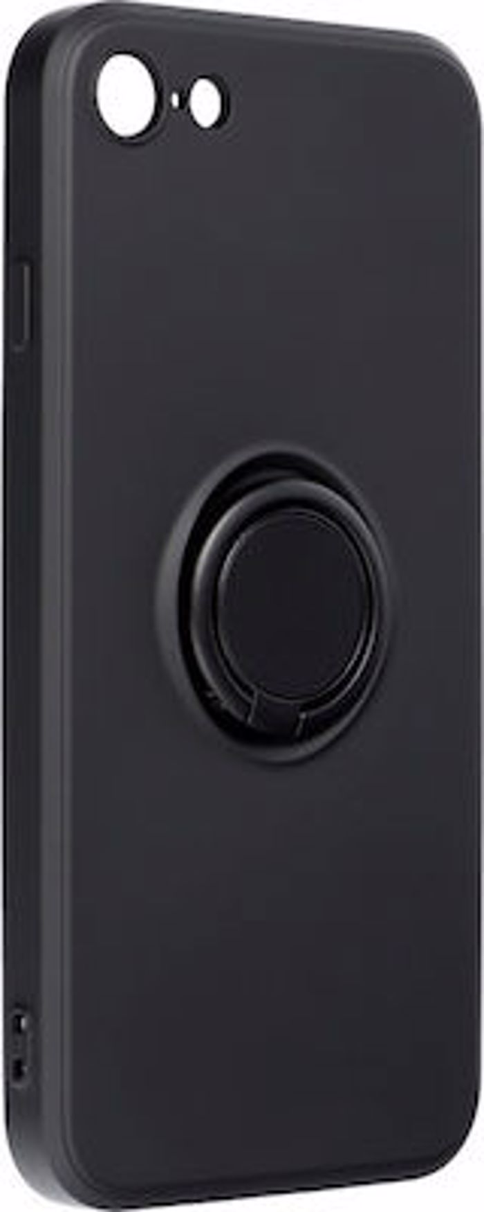Vennus Silicone Case Ring for IPHONE 7 / 8 / SE 2020 black