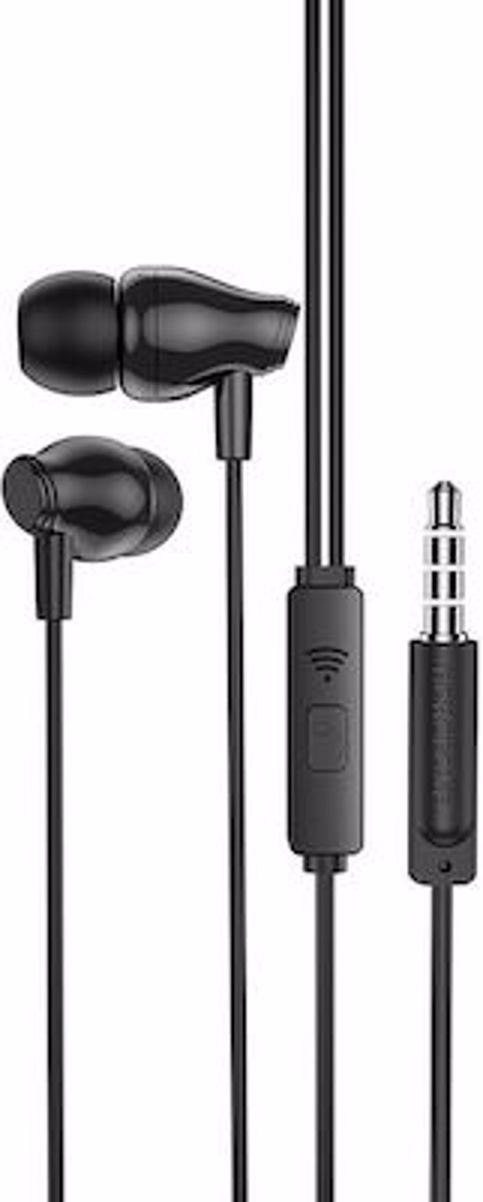 Borofone BM61 In-ear Handsfree me Busma 3.5mm Mavro