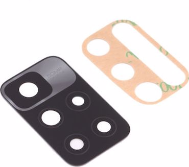 Τζαμάκι Κάμερας Μαύρο για Xiaomi Redmi 10