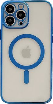 MagSafe Back Cover Silikonis Iphone 11 pro Max Blue