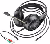 Hoco W106 Tiger Over Ear Gaming Headset me sundesi 3.5mm