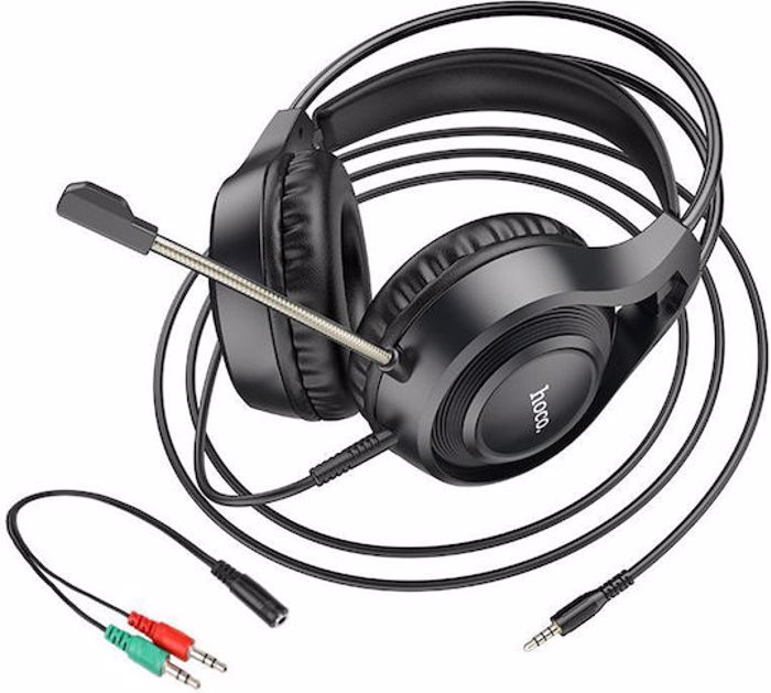 Hoco W106 Tiger Over Ear Gaming Headset me sundesi 3.5mm