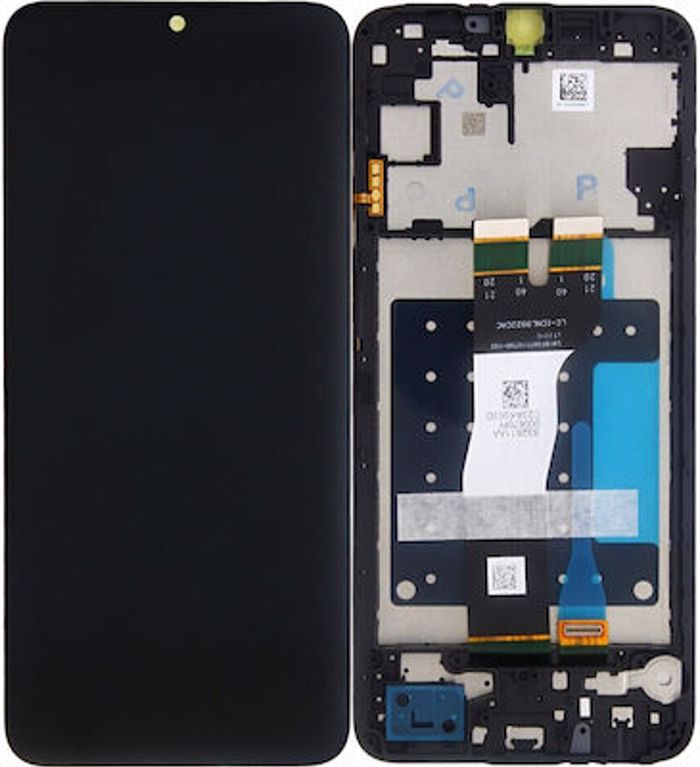 Othoni OEM OLED me Mixanismo Afis ga Galaxy A05 (Mavro) 