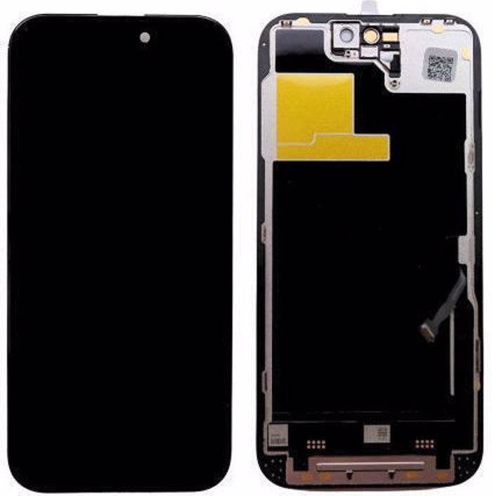 Othoni GX HARD OLED me Mixanismo Afis ga Apple iPhone 14 Pro (Mavro)