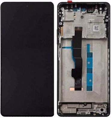  Οθόνη OLED και πλαισιο με Μηχανισμό Αφής για Xiaomi Redmi Note 13 5G (Μαύρο) 