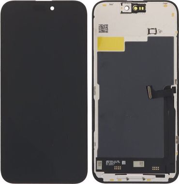  Οθόνη GX Hard Oled με Μηχανισμό Αφής για iPhone 15 Pro Max (Μαύρο) 