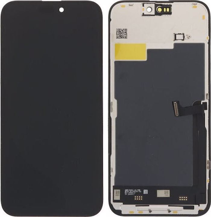  Othoni GX Hard Oled me Mixanismo Afis ga iPhone 15 Pro Max (Mavro) 